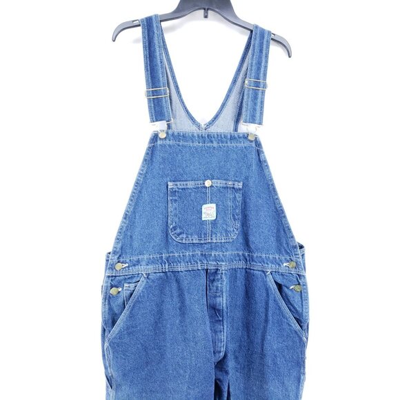 Pointer Brand Denim Bib Overalls Men's Size 40 Vintage - Picture 6 of 9